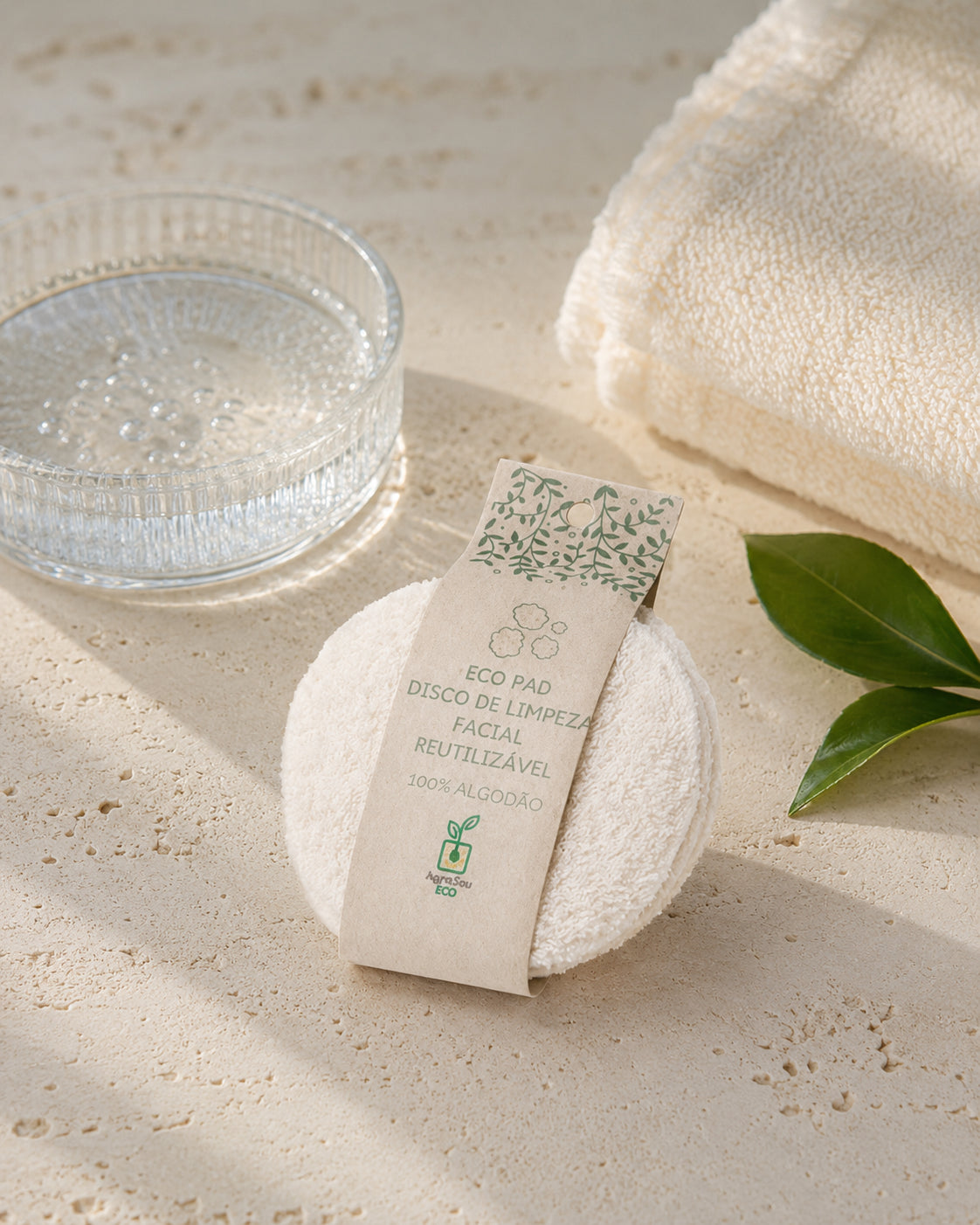 Eco Pads Réutilisables en Coton | Lot de 3