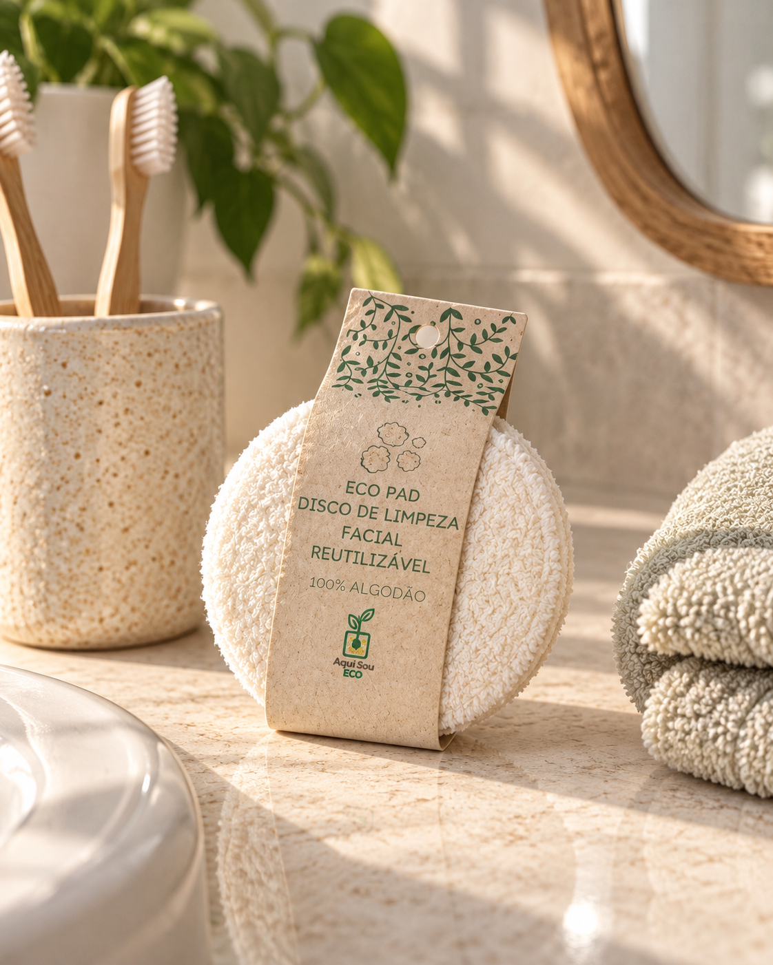 Reusable Cotton Eco Pads | Pack of 3