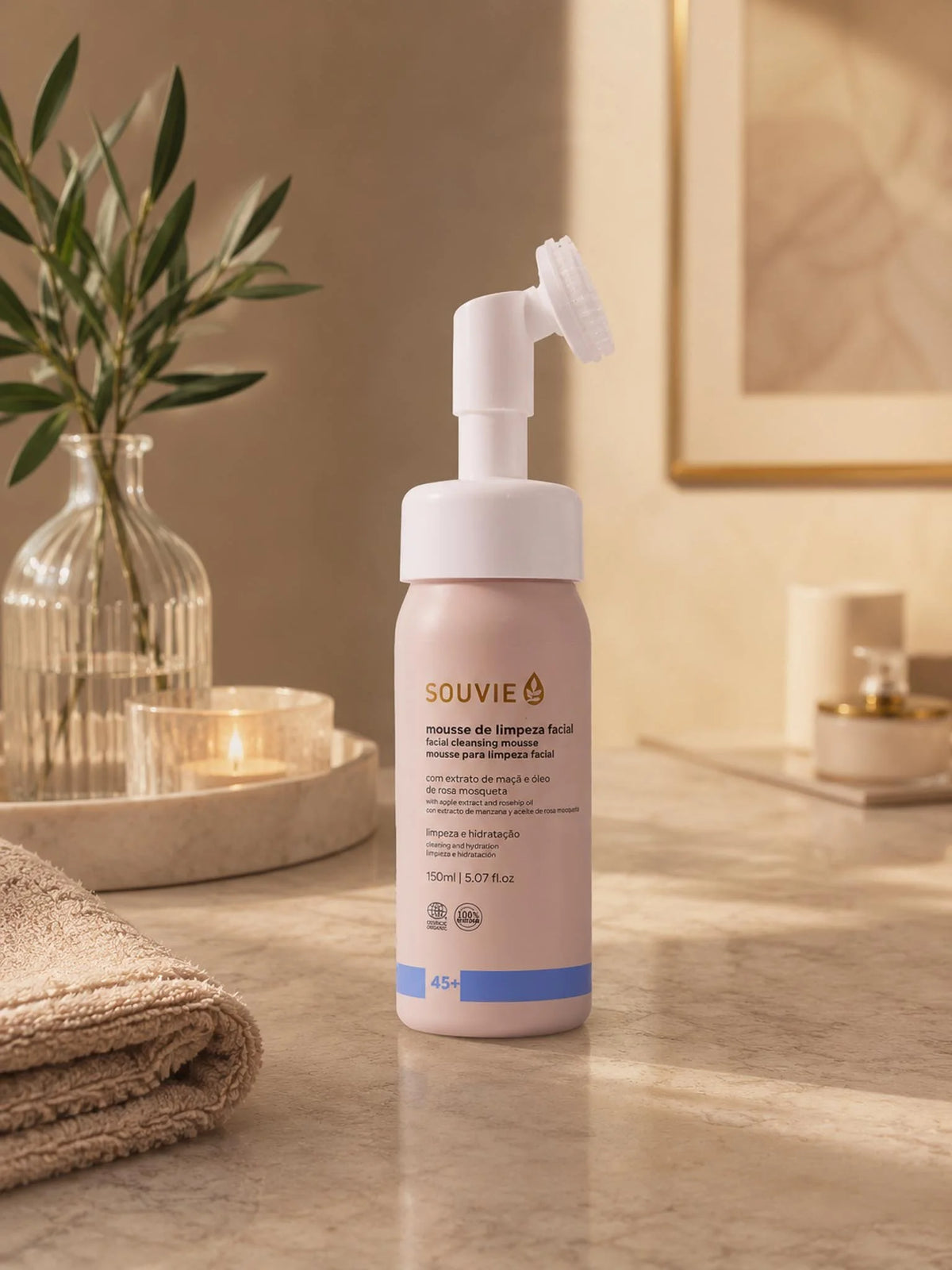 Mousse de Nettoyage Visage 45+ | 150 ml